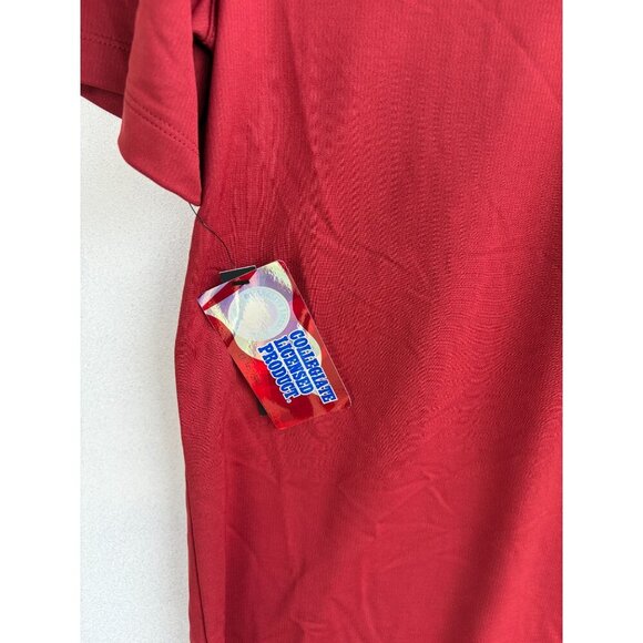 Nike Dri-Fit Iowa State Cyclones Polo Shirt Mens Red Size S - Picture 6 of 7